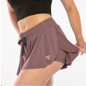 Keiki Kona 2 in 1 Flowy Fitness Shorts